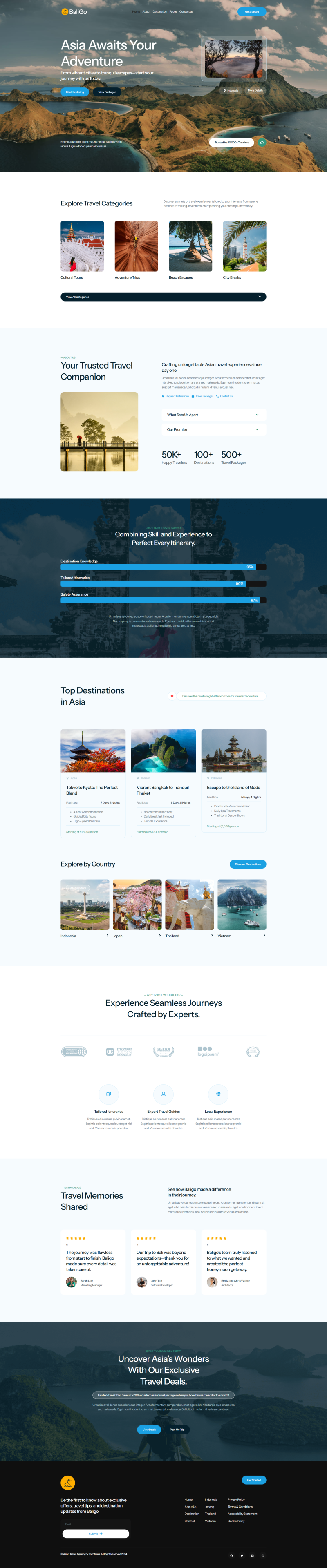 travel agency home